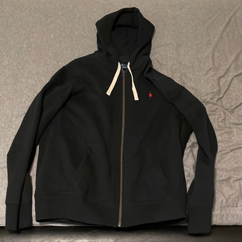 Polo full zip sweatshirt. XL